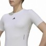 T-Shirt à manches courtes femme Adidas Techfit Training Blanc