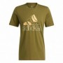 T-Shirt à manches courtes homme Adidas Art Bos Graphic Olive