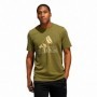 T-Shirt à manches courtes homme Adidas Art Bos Graphic Olive