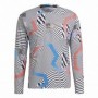 T-Shirt à manches longues homme Adidas Terrex Primeblue Trail Blanc