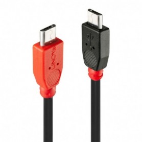 Câble Micro USB LINDY 31758 50 cm Noir