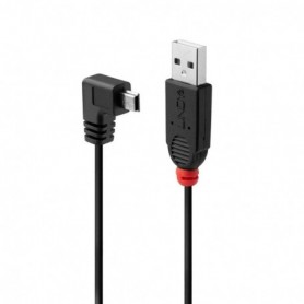 Câble USB 2.0 A vers Mini USB B LINDY 31971 1 m Noir