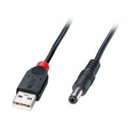 Lindy 70268 câble USB 1,5 m USB 2.0 USB A CC Noir