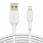 Belkin CAA001BT2MWH câble Lightning 2 m Blanc