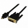 Startech.com Câble Adaptateur Micro HDMI vers DVI-D Mâle / Mâle - 1 m