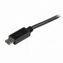 Startech.com Câble de charge /synchronisation mobile USB A vers Micro B slim de 2 m pour smartphone et tablette - M/M - Noir