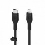 Belkin CAA009BT2MBK câble Lightning 2 m Noir