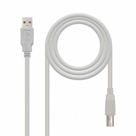 NanoCâble 10.01.0104 câble USB 3 m USB 2.0 USB A USB B Beige