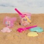 Set de jouets de plage Barbie 8 Pièces 18 x 16 x 18 cm