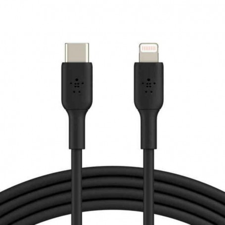 Belkin CAA003BT1MBK câble Lightning 1 m Noir