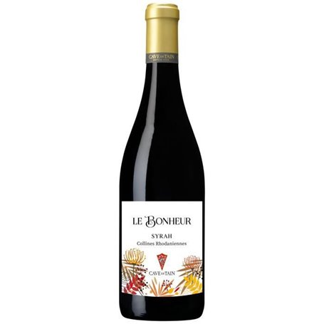 Cave de Tain Le Bonheur Collines Rhodaniennes Syrah 24,99 €