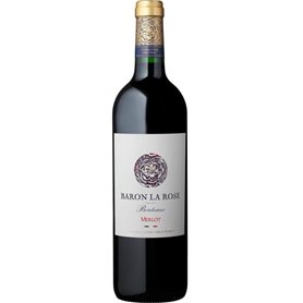 Baron La rosé Merlot 2022 Bordeaux 23,99 €