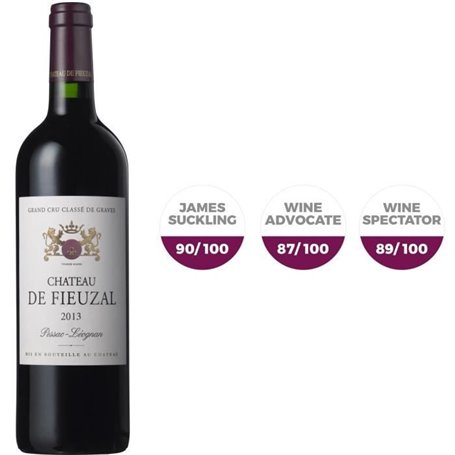 Château de Fieuzal 2013 Pessac-Léognan Grand Cru Classé 62,99 €