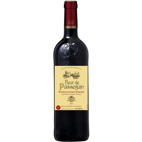 Vin rouge Fleur de Puisseguin 2019 Puisseguin Saint-Emilion 26,99 €