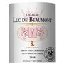 Château Luc de Beaumont 2019 Blaye Côtes de Bordeaux 25,99 €