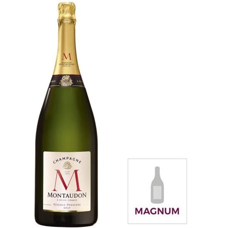 Magnum Champagne Montaudon Réserve Premiere Brut 80,99 €