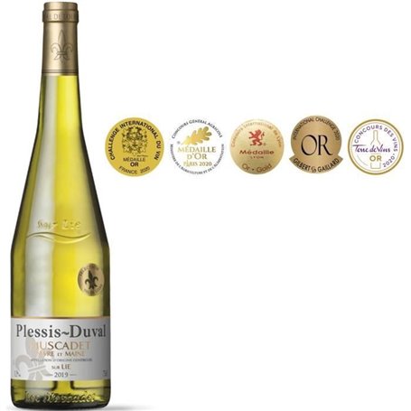 Plessis-Duval Muscadet Sevre et Maine sur Lie 26,99 €