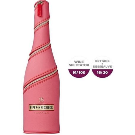 Champagne Piper Heidsieck Rosé Sauvage ave étui Jacket Dash 66,99 €