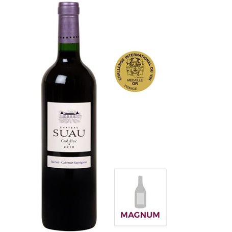 Magnum Château Suau Cadillac 2010 Côtes de Bordeaux 40,99 €