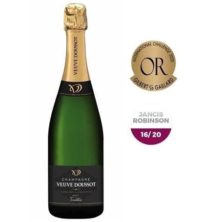 Champagne Veuve Doussot Brut Tradition 53,99 €