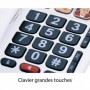 Téléphone fixe Alcatel TMAX10 FR LED Blanc