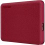 Disque dur externe - TOSHIBA - Canvio Advance - 4 To - Rouge