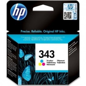 HP 343 Cartouche d'encre trois couleurs authentique (C8766EE) pour HP