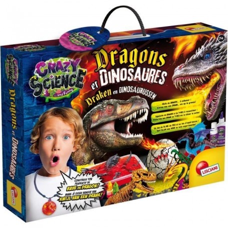 Crazy Science - loisirs créatifs - Dragons et Dinosaures a construire