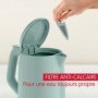 MOULINEX Bouilloire électrique 1.7 L. Indicateur 1 tasse. Filtre antic