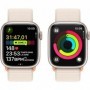 Apple Watch Series 9 GPS 41mm Boîtier Starlight Aluminium