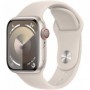 Apple Watch Series 9 GPS + Cellular 41mm Boîtier Starlight Aluminium