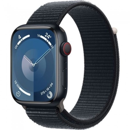 Apple Watch Series 9 GPS 41mm Boîtier Midnight Aluminium