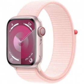 Apple Watch Series 9 GPS - 41mm - Boîtier Pink Aluminium - Bracelet Li
