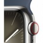 Apple Watch Series 9 GPS + Cellular 41mm Boîtier Acier Argent Br