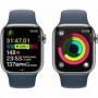 Apple Watch Series 9 GPS + Cellular 41mm Boîtier Acier Argent Br