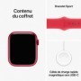 Apple Watch Series 9 GPS + Cellular 45mm Boîtier (PRODUCT)RED Aluminium