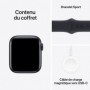 Apple Watch SE GPS + Cellular 40mm Boîtier Midnight Aluminium
