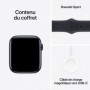 Apple Watch SE GPS - 44mm - Boîtier Midnight Aluminium - Bracelet Midn