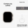 Montre intelligente Apple Ultra 2 Titane 49 mm