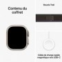 Apple Watch Ultra 2 GPS + Cellular- 49mm - Boîtier Titanium - Bracelet
