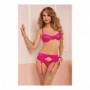 Ensemble de Lingerie Seven Til Midnight Corail (3 pcs)