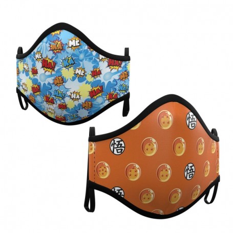 Masque hygiénique My Other Me 2 Unités Dragon Ball 3-5 Years