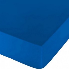 Drap housse Naturals Bleu Lit de 90 (90 x 190 cm)