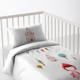 Housse de Couette Haciendo el Indio Caperucita 60 cm cot (100 x 120 cm)