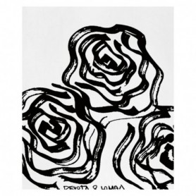 Housse de Couette Devota & Lomba Rosas Lit de 90 (150 x 220 cm)