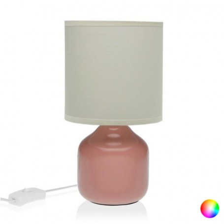Lampe de bureau Basic Céramique (14 x 26 x 14 cm) Rose