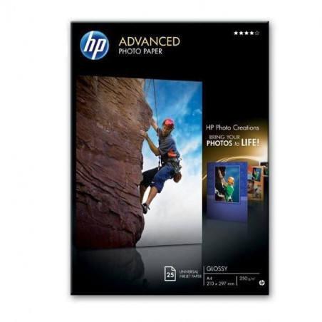 HP Papier photo Q5456A - 25 feuilles A4 - Pack de 1 - Brilla 25,99 €