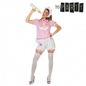 Déguisement pour Adultes Th3 Party Multicouleur Rose (3 Pièces)
