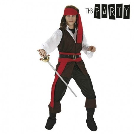 Déguisement pour Adultes Th3 Party Multicouleur Pirates (4 Pièces)