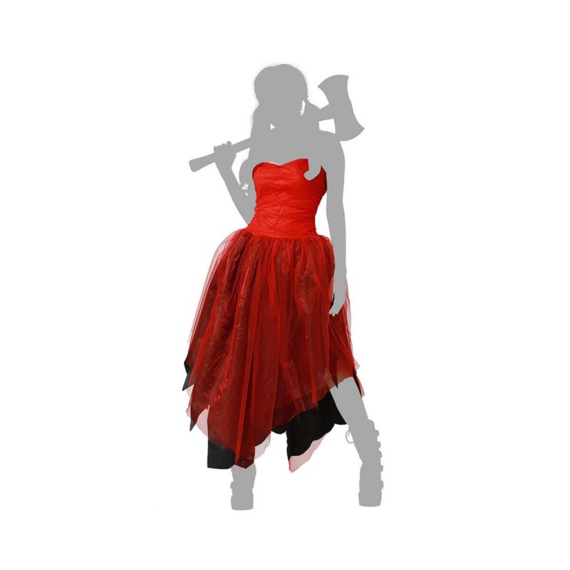 Image secondaire de Déguisement pour Adultes Rouge Femme